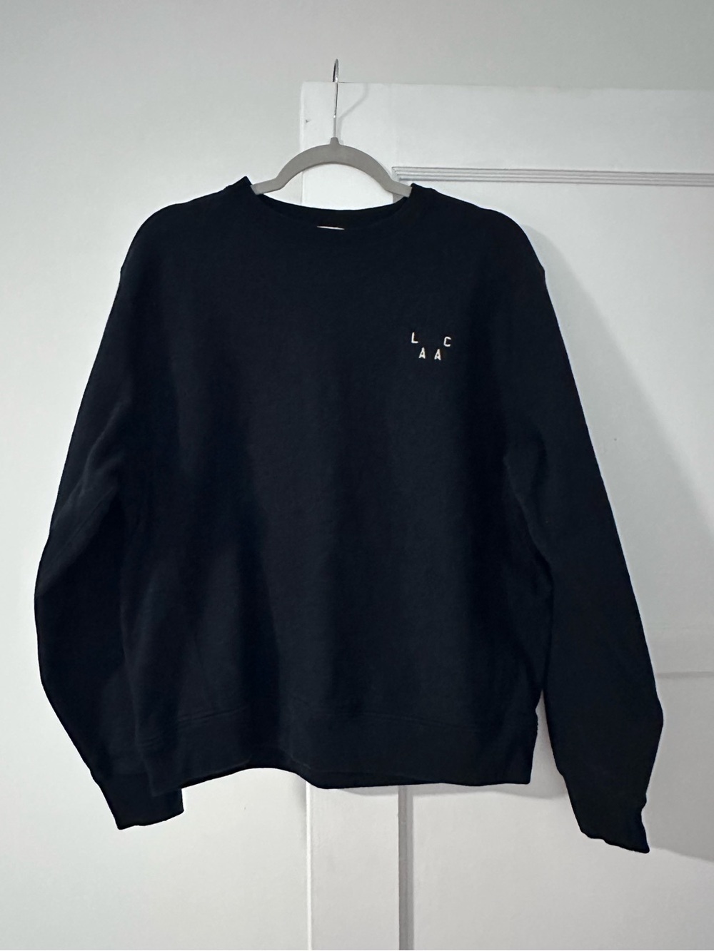 Unison Made in USA Crewneck Sweatshirt — LAAC - Size M | Black